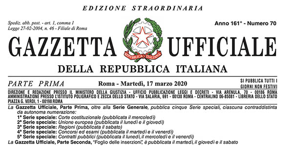 decreto cura italia